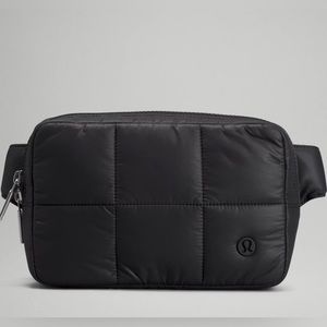 Limited edition Lululemon black Quilted belt bag